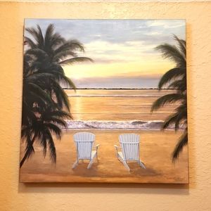 Beach wall art